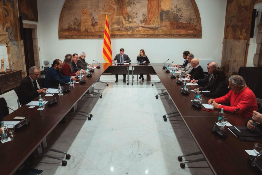 Reunió de les patronals del sector d'atenció a la gent gran