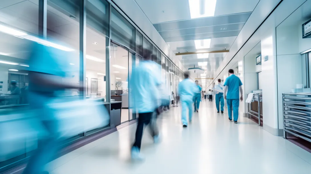 Hospital desenfocat